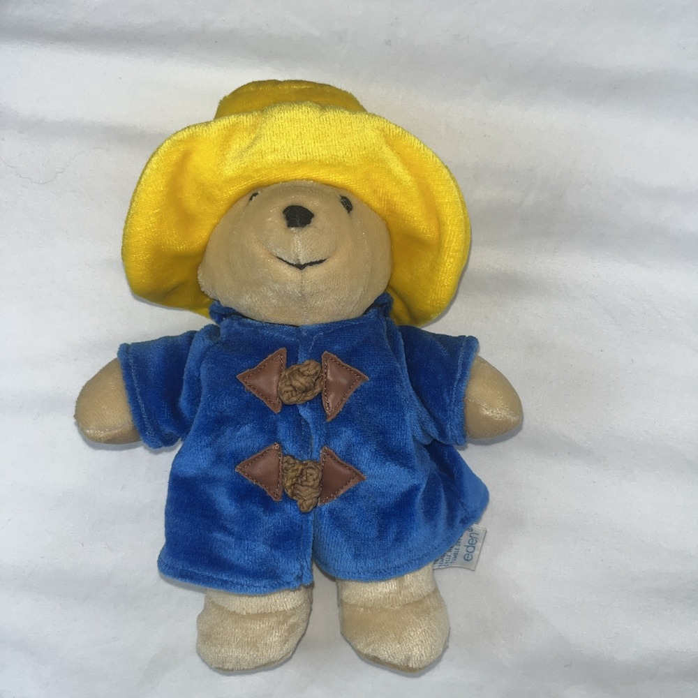 Eden Toys My First Paddington‎ Teddy Bear Plush In Blue Overcoat